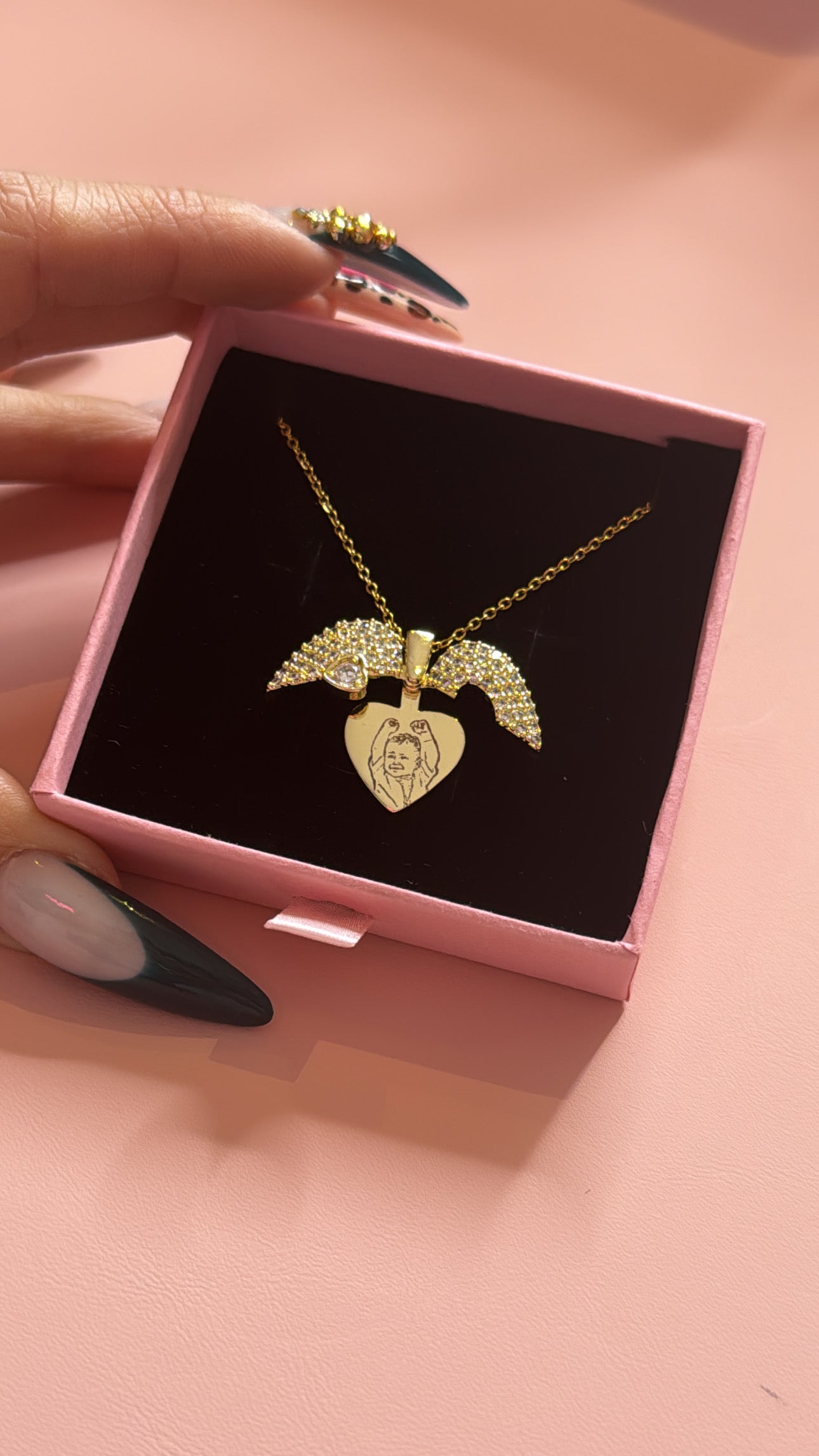 Necklace "Miss You"