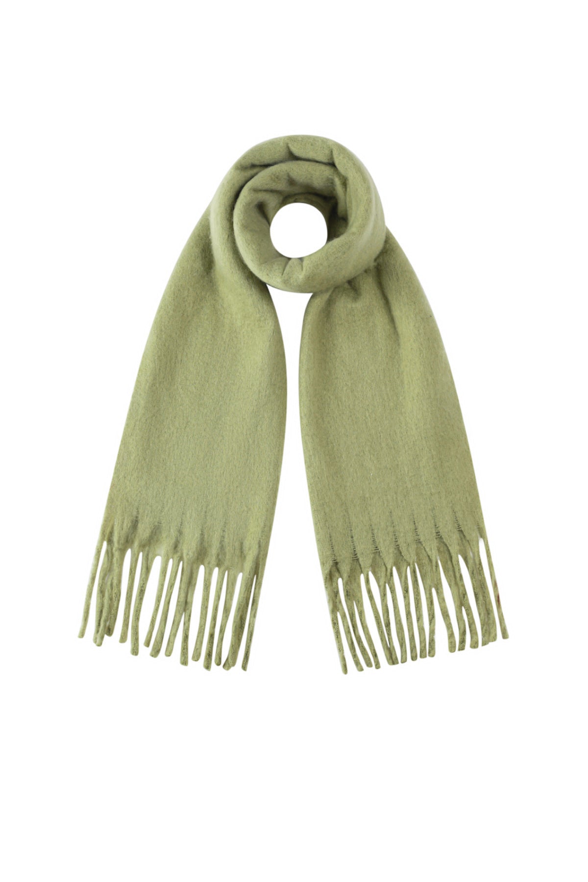 Colorful winter scarf