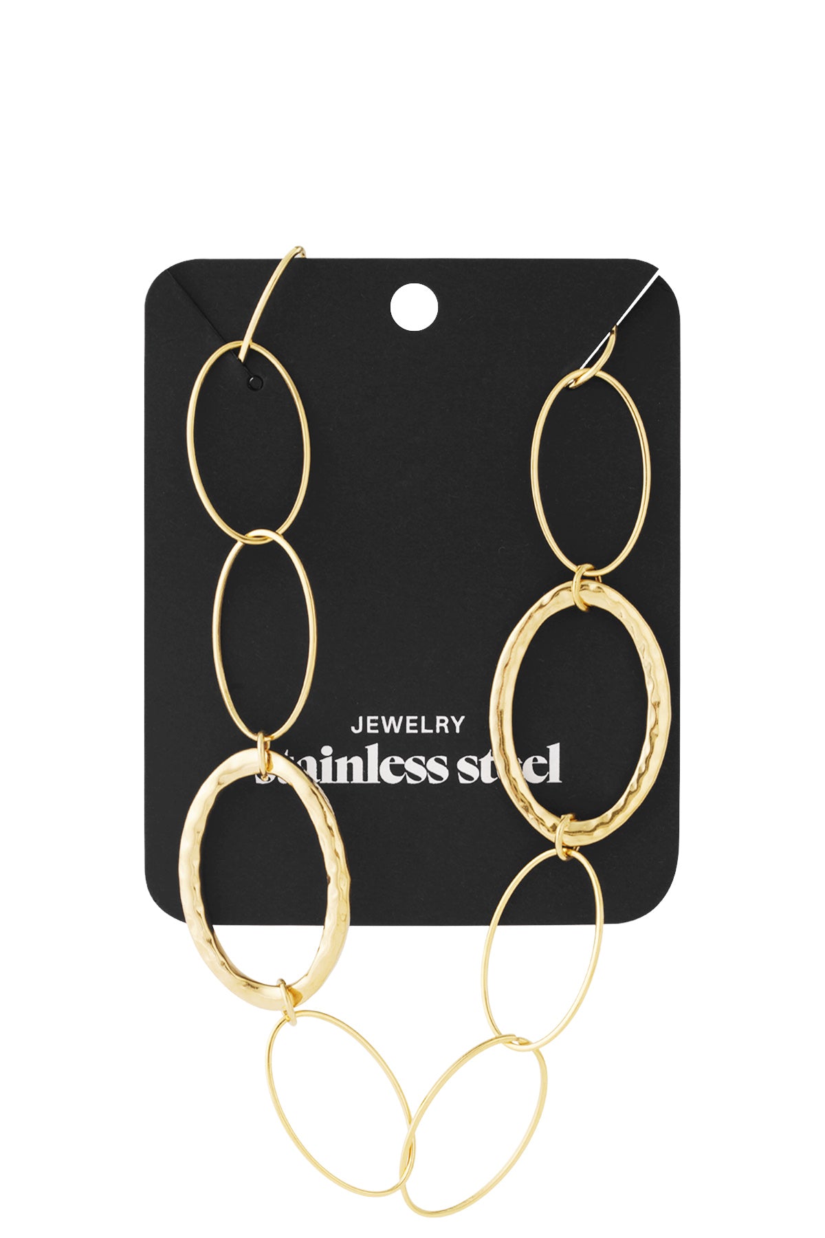 Oval link necklace
