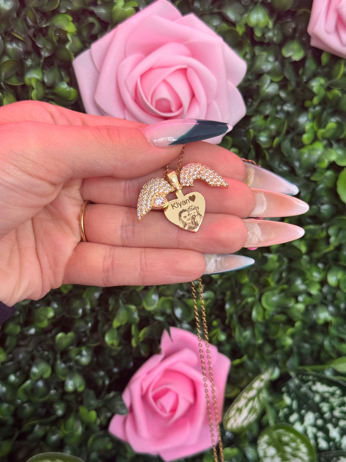 Necklace "Miss You"