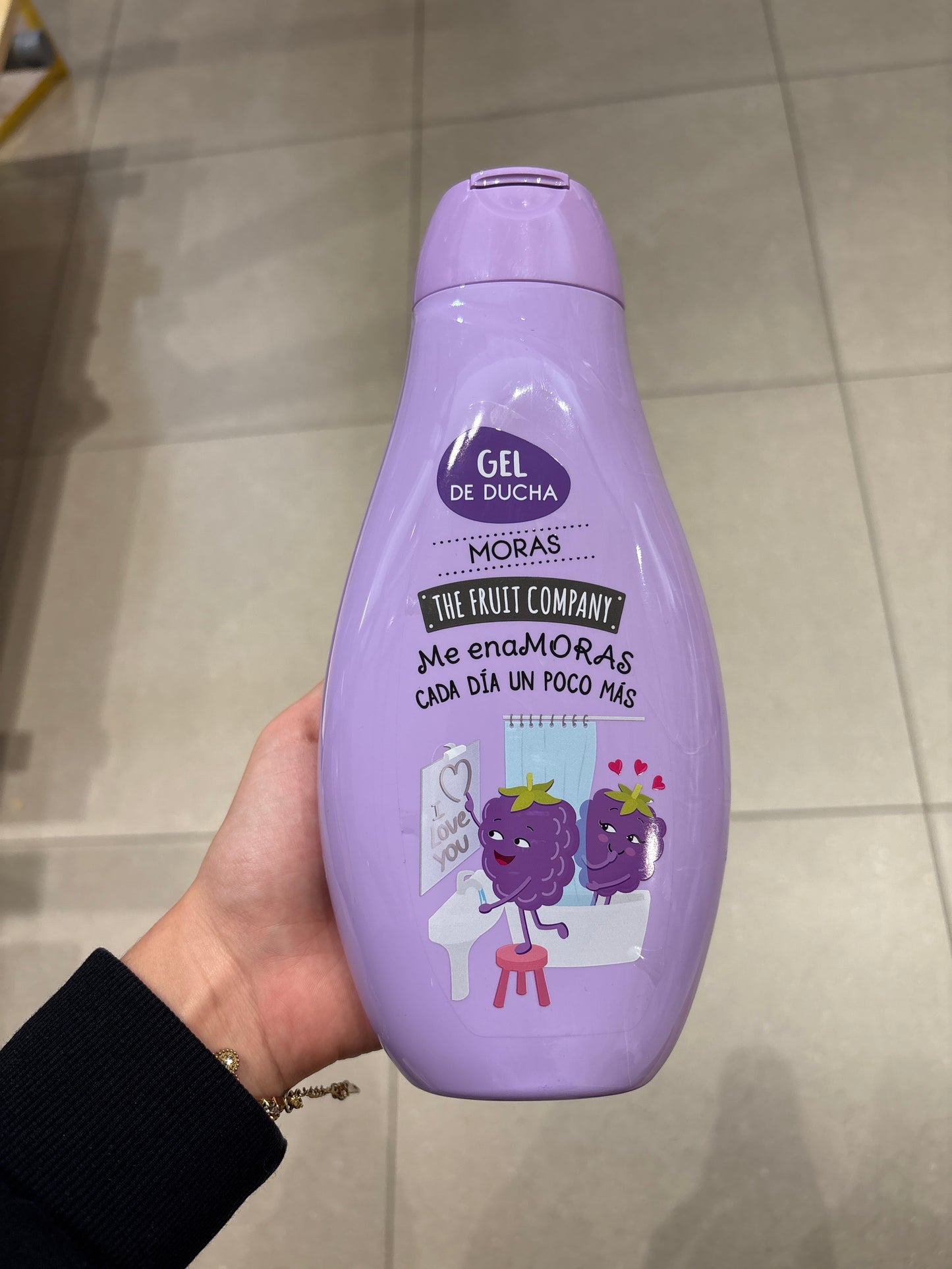 Gel douche the fruit company