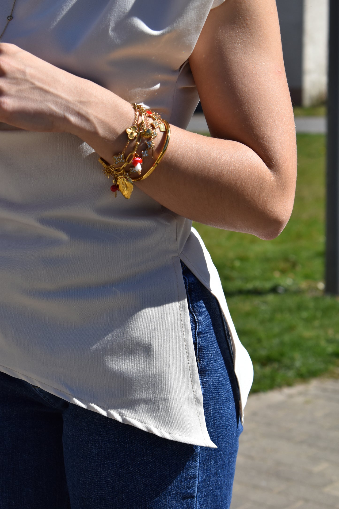 Classic Top Jade Beige