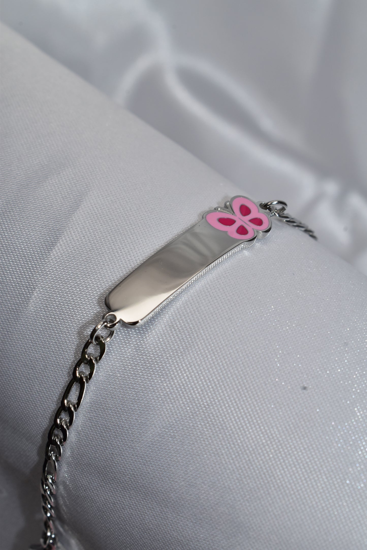 Children's Bracelet Butterfly Silver