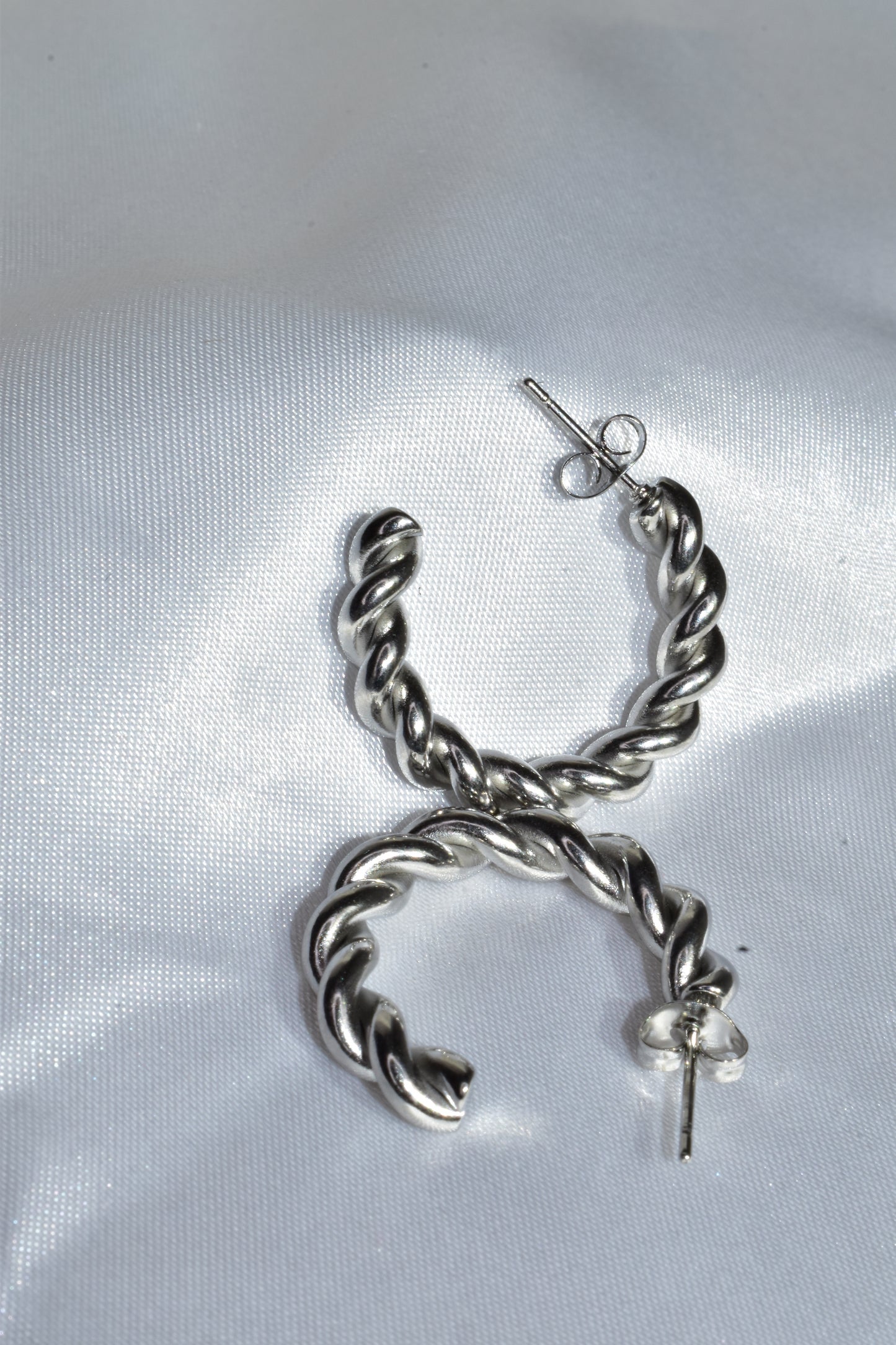 Earrings Jade Silver