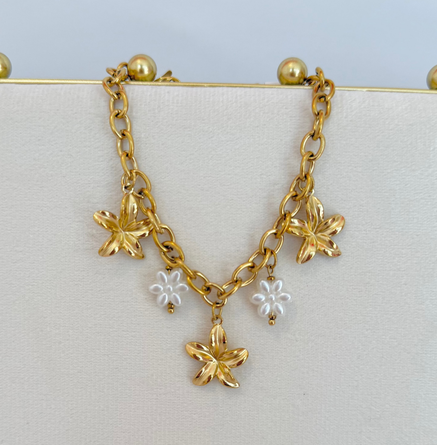 Bracelet Charms Flowers