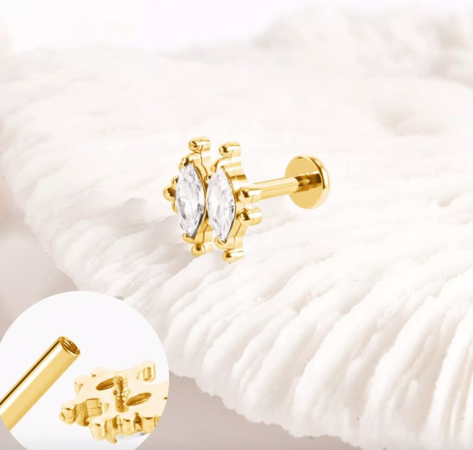 Earpiercing Stella Gold