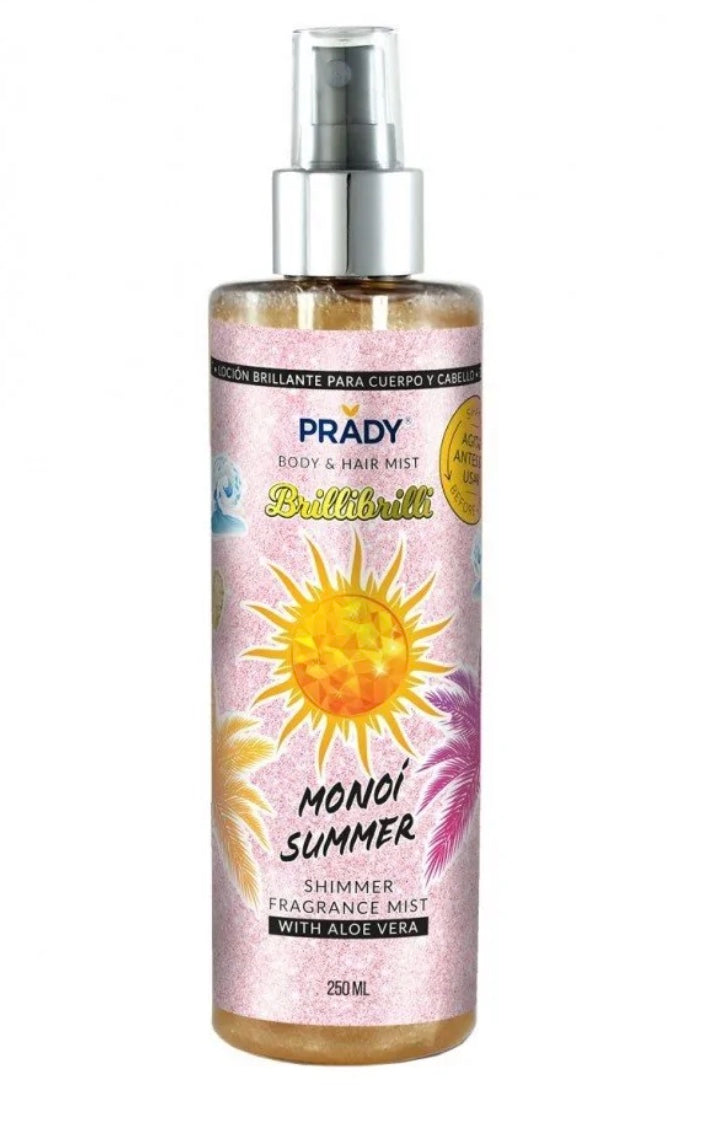 Brume Cintilante Corps Et Cheveux Monoï Summer Prady 250Ml