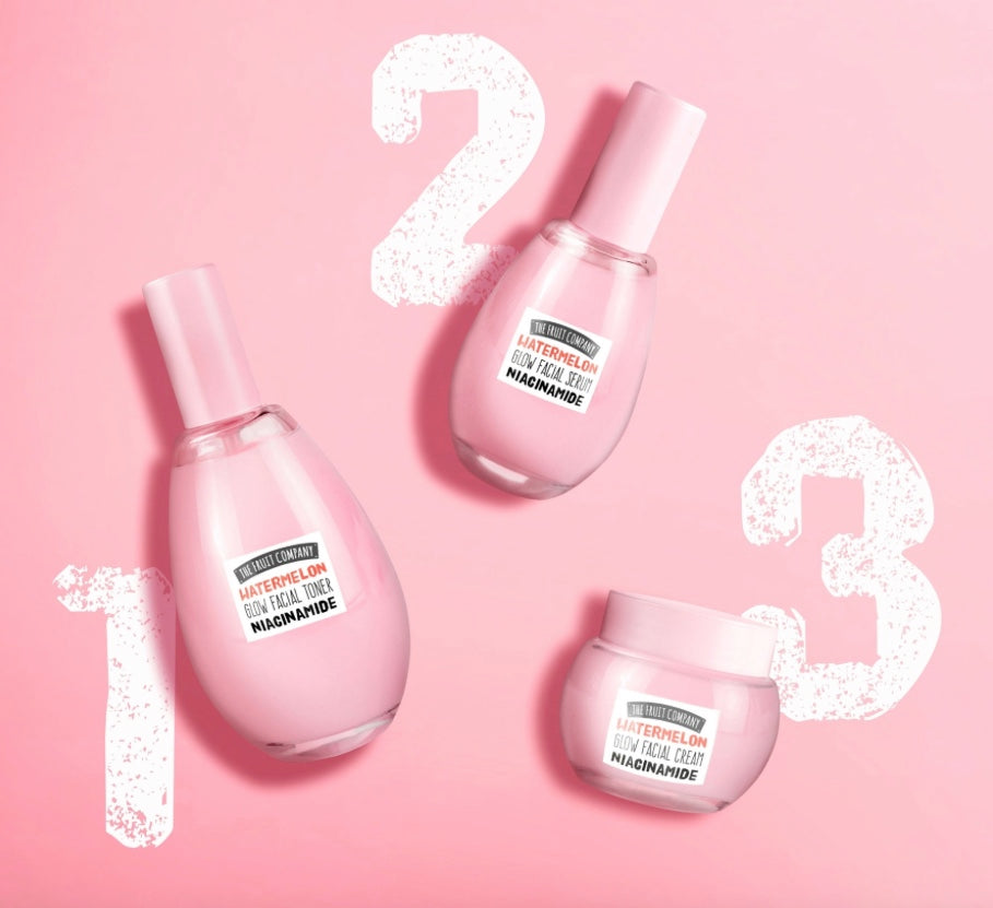 SET SKIN CARE THE FRUIT COMPANY YOU GLOW UP GIRL