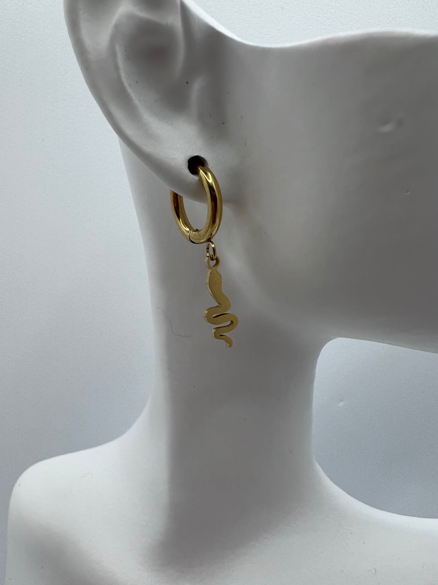 Earrings Baby Snake