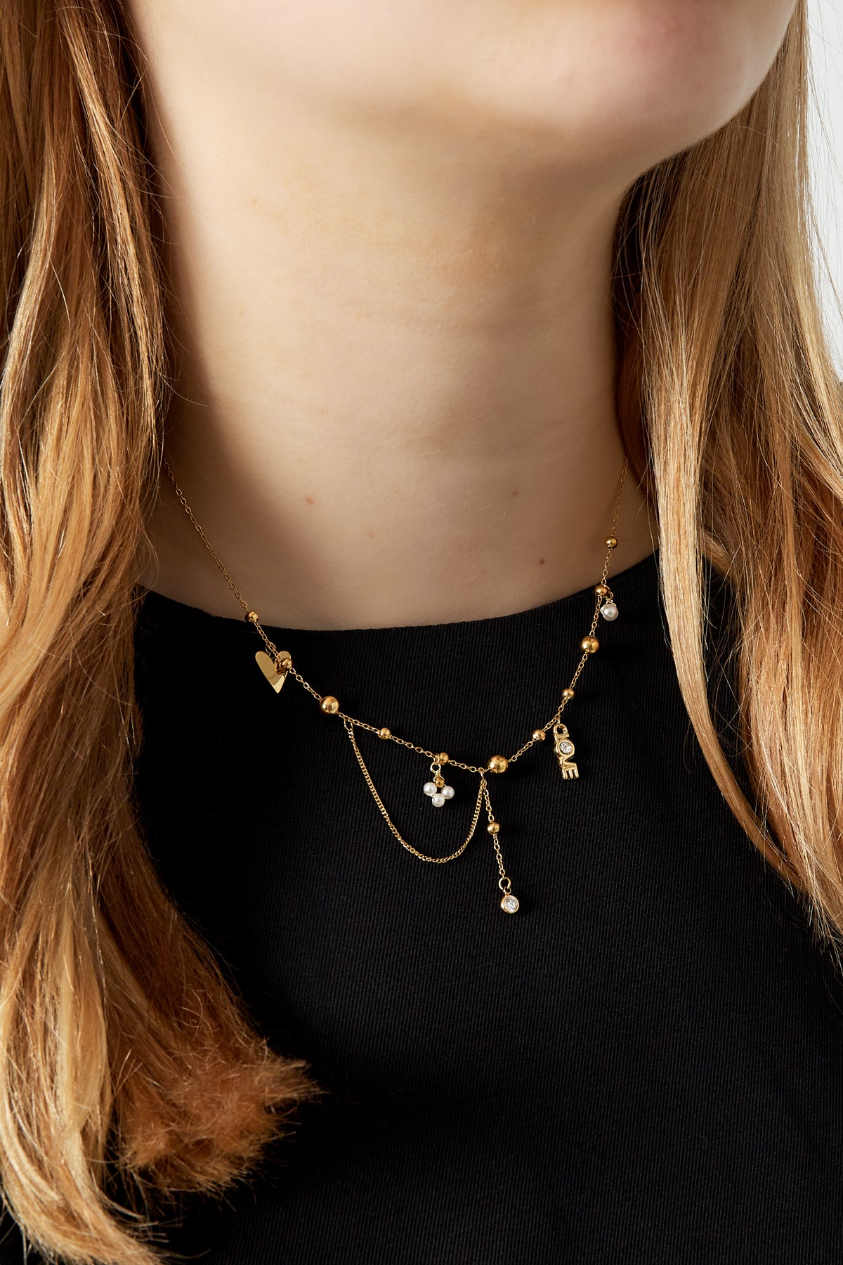 connected love necklace