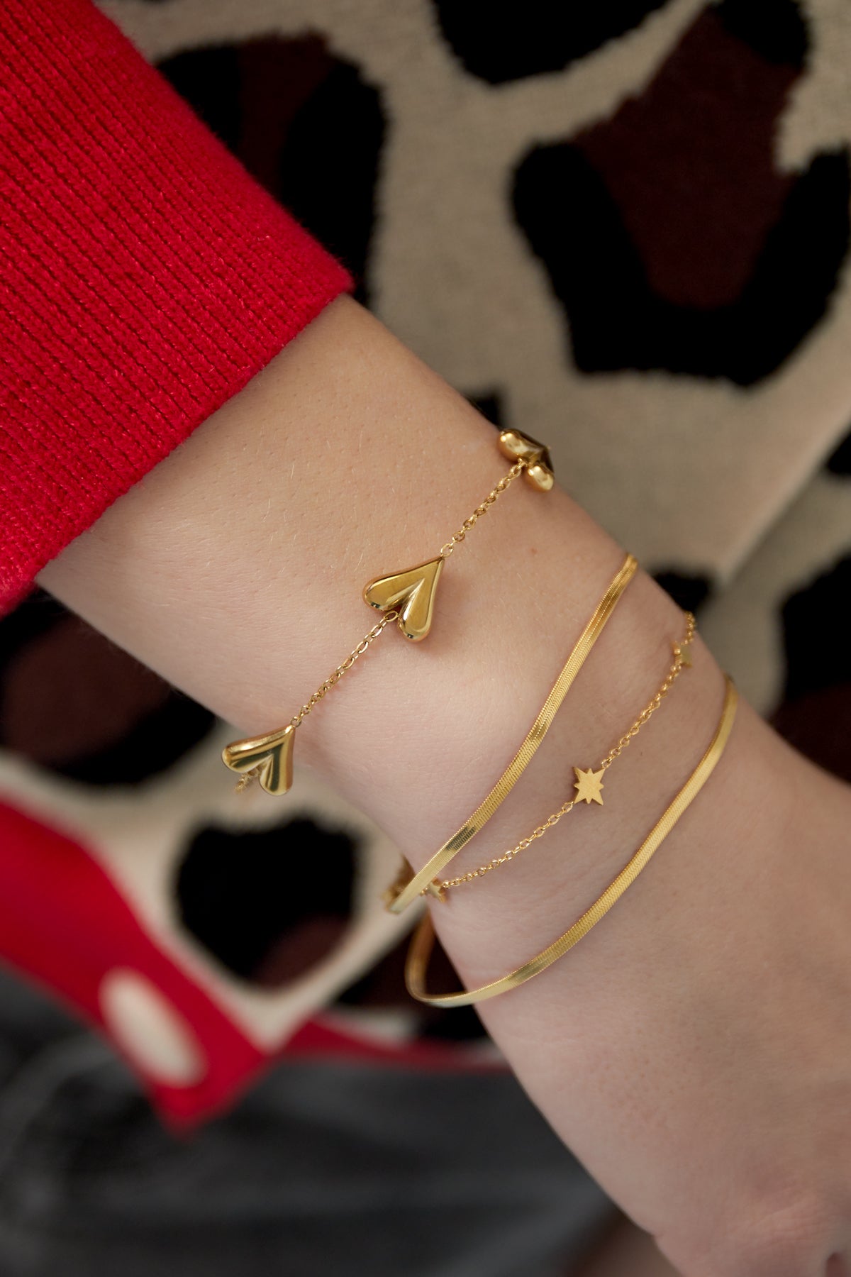 golden layers bracelet