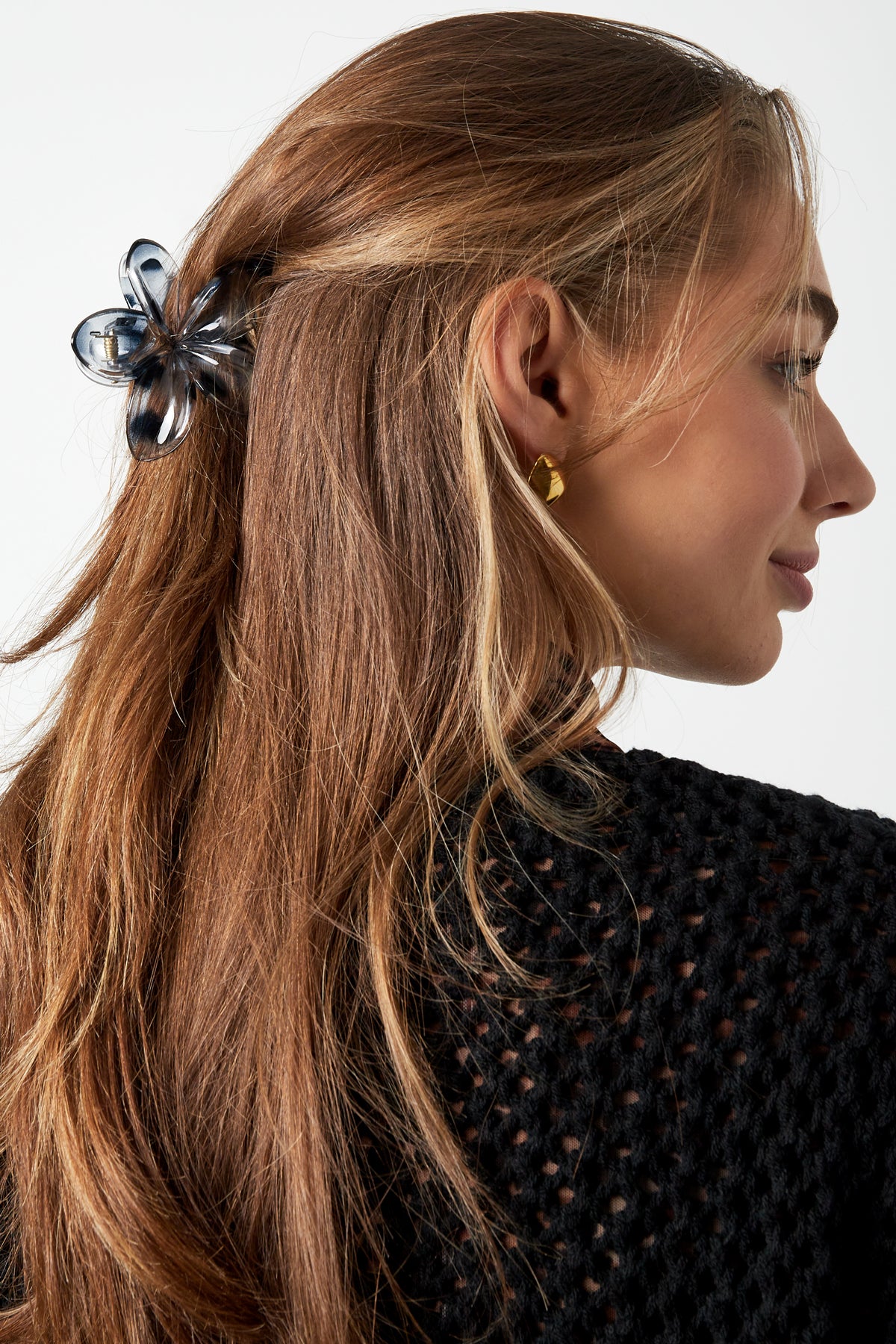 Hawaiian Flower Hair Clip