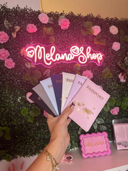 ✨ Personalized Passport Cover | Laser Engraved with Your Name & Symbol ✈️