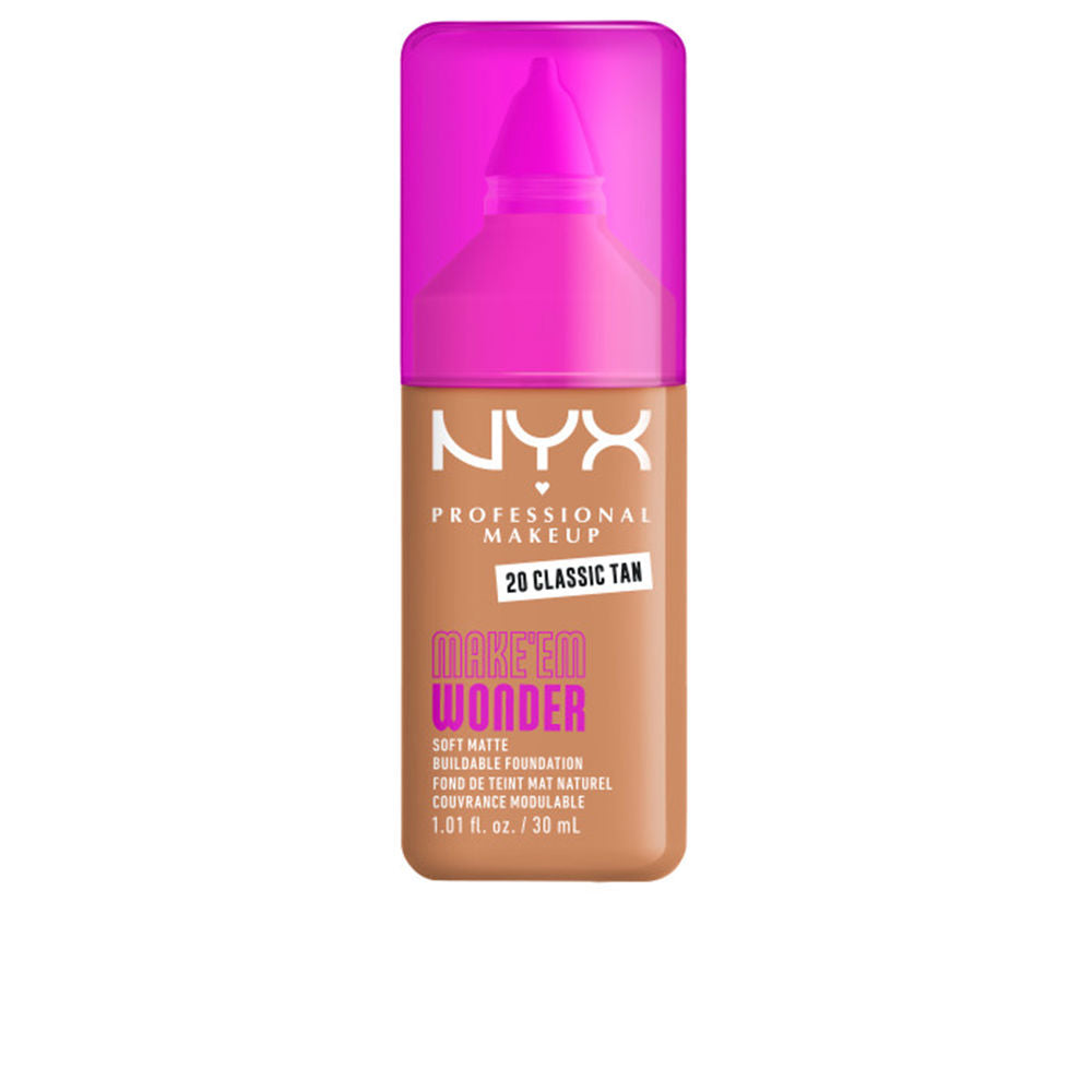 MAKE'EM WONDER foundation #20-Classic Tan 30 ml