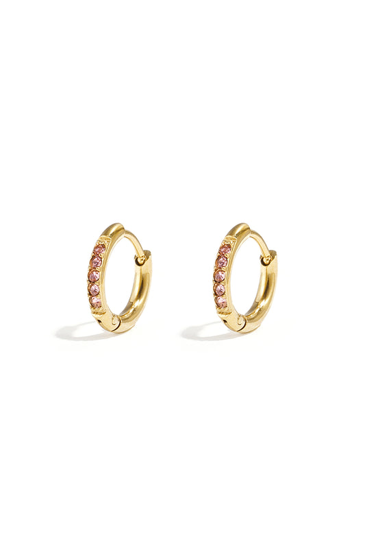 small earrings with stones