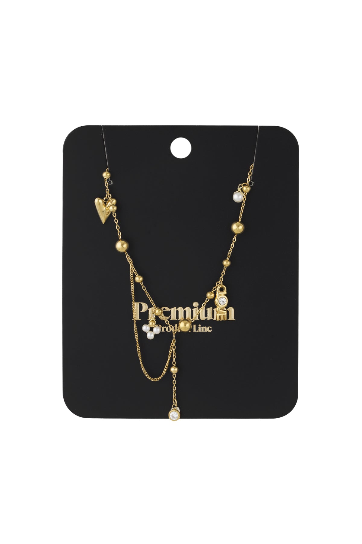 connected love necklace