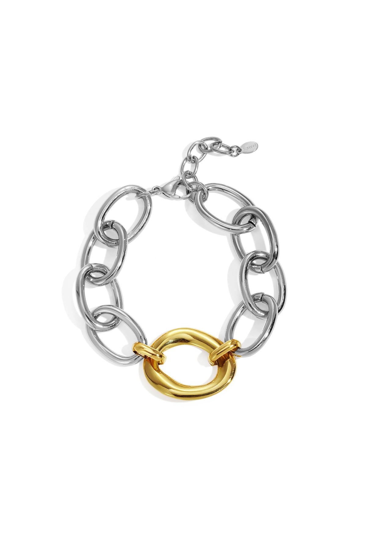 Stainless Steel Chain Bracelets Chain Casual Daily Simple Series Women's jewelry