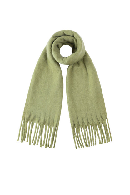 Colorful winter scarf