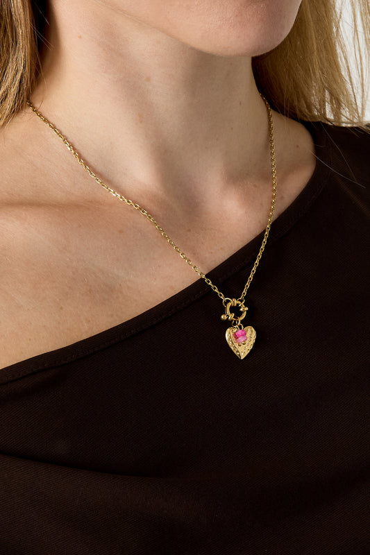 Stainless Steel Pendant necklaces Heart Simple Daily Simple Series Women's jewelry