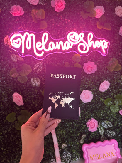 ✨ Personalized Passport Cover | Laser Engraved with Your Name & Symbol ✈️