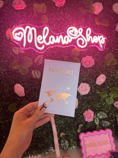 ✨ Personalized Passport Cover | Laser Engraved with Your Name & Symbol ✈️