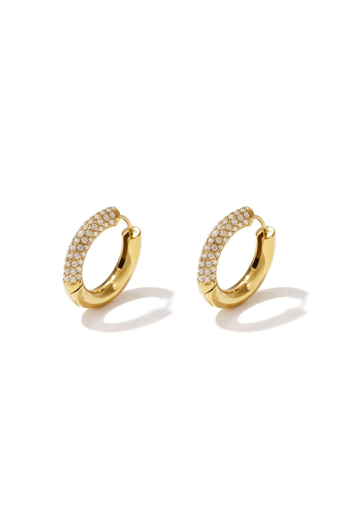 Stainless Steel Hoop Earrings Circle Simple Daily Simple Series Women's jewelry