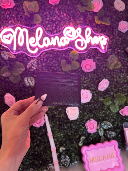 ✨ Personalized Mini Card Holder | Laser Engraved with Initials or Symbol 💫