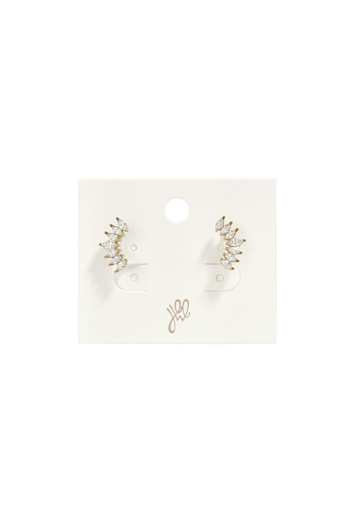 Stainless Steel Clip-On Earrings Irregular Shape Simple Daily Simple Series Women's jewelry