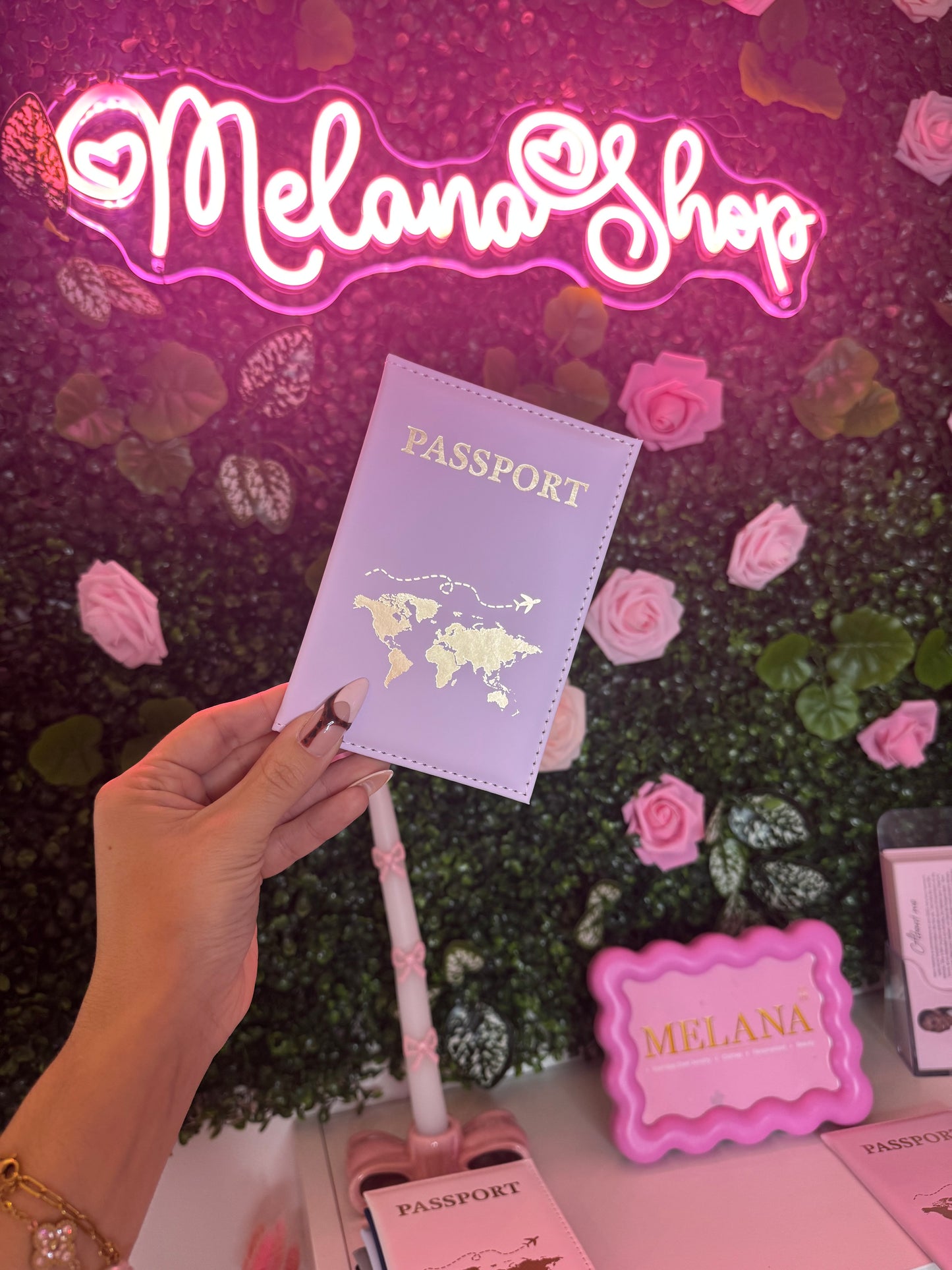 ✨ Personalized Passport Cover | Laser Engraved with Your Name & Symbol ✈️