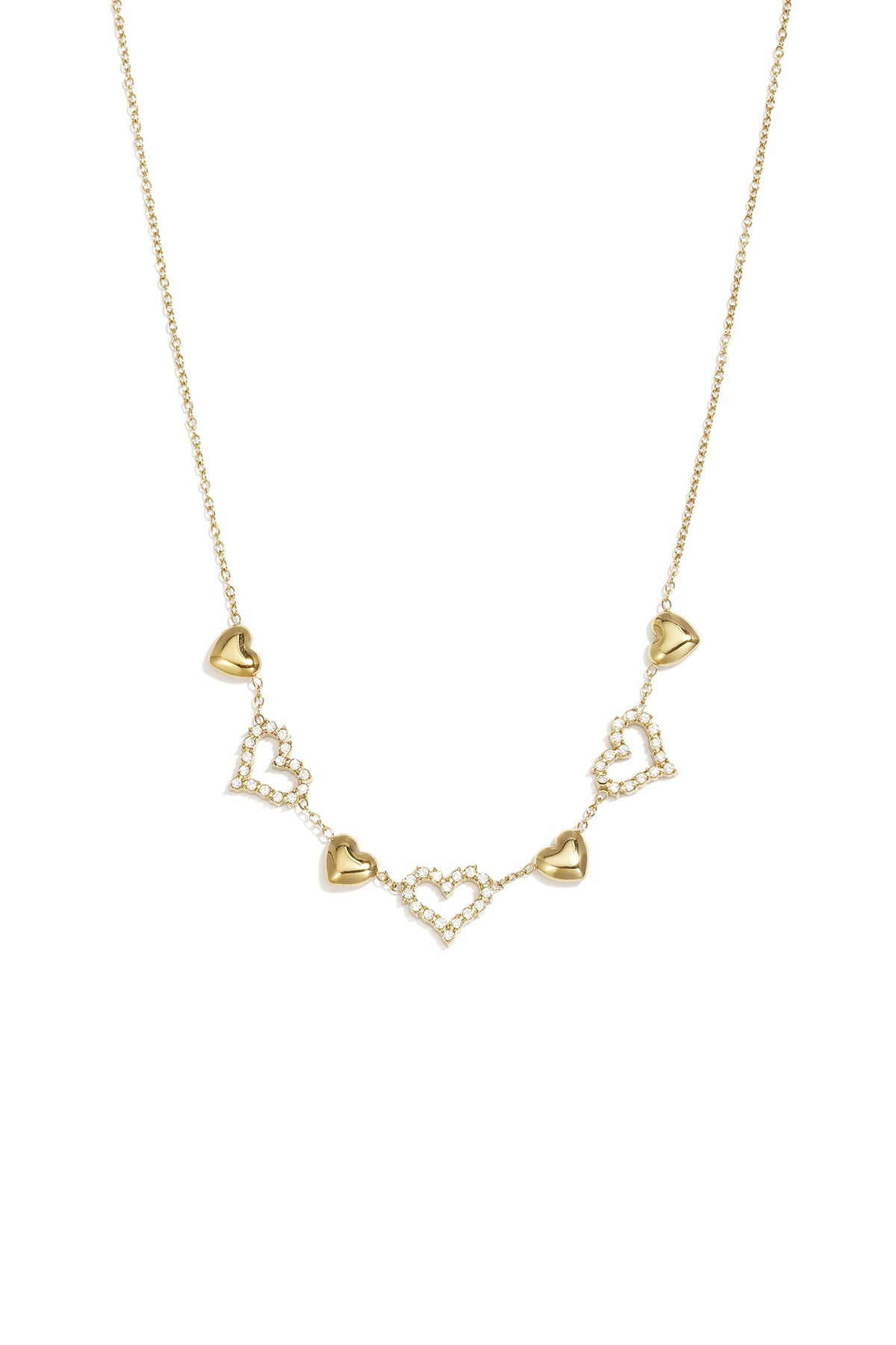 Stainless Steel Pendant necklaces Heart Simple Daily Simple Series Women's jewelry