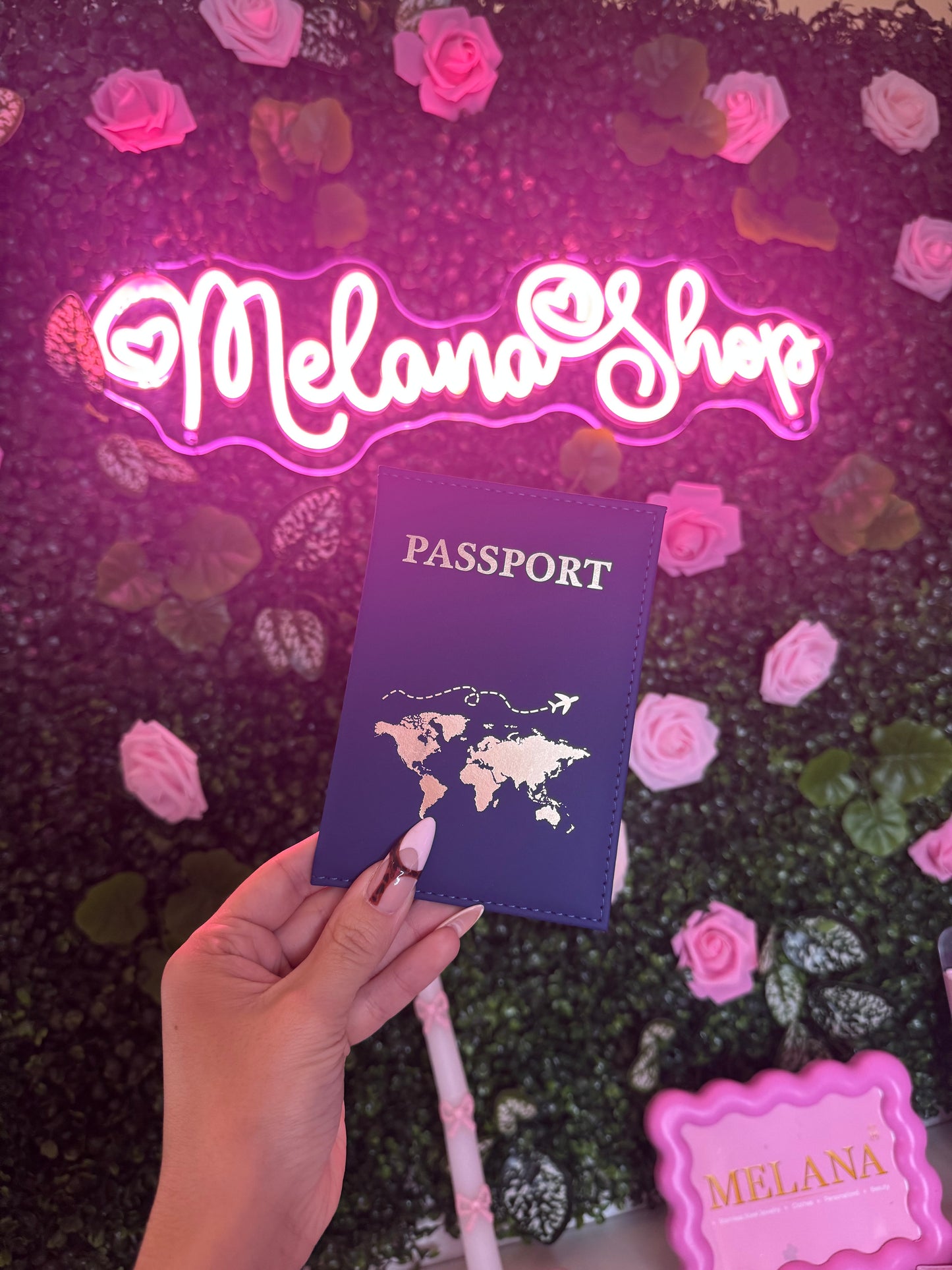 ✨ Personalized Passport Cover | Laser Engraved with Your Name & Symbol ✈️