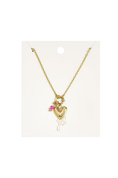 Stainless Steel Pendant necklaces Heart Simple Daily Simple Series Women's jewelry