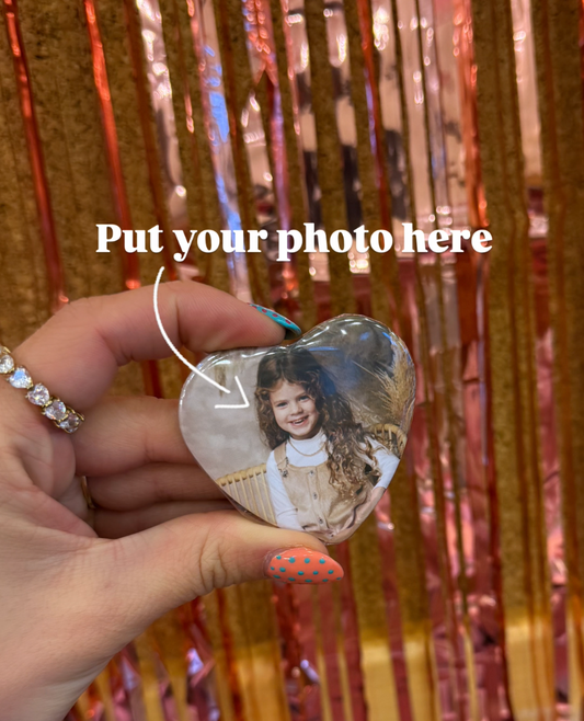 Customizable Heart Magnet