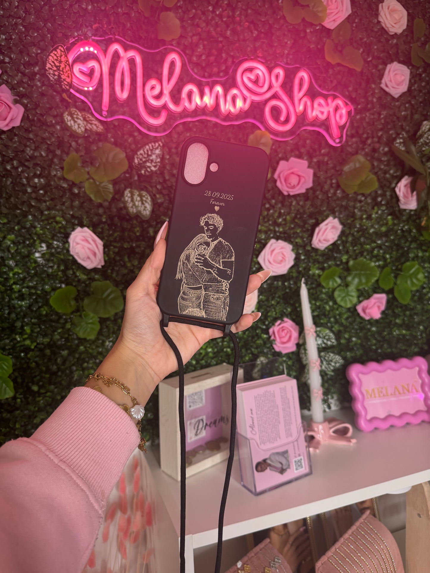 Personalized Crossbody Phone Case