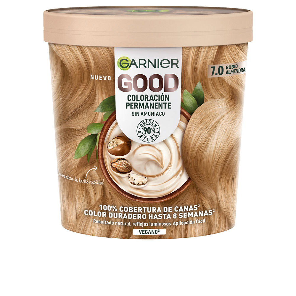 GOOD permanent color #7.0 almond blonde 217 ml