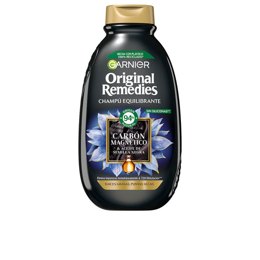 ORIGINAL REMEDIES Magnetic Charcoal Shampoo 400 ml