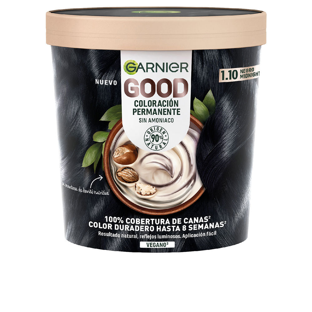 GOOD permanent color #1.10-black 217 ml