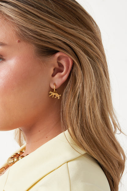 Stainless Steel Drop Earrings Animal Simple Daily Simple Series Women's jewelry