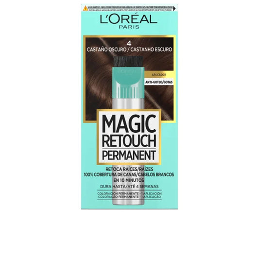 MAGIC RETOUCH permanent hair color #4-Dark Brown 1 unit