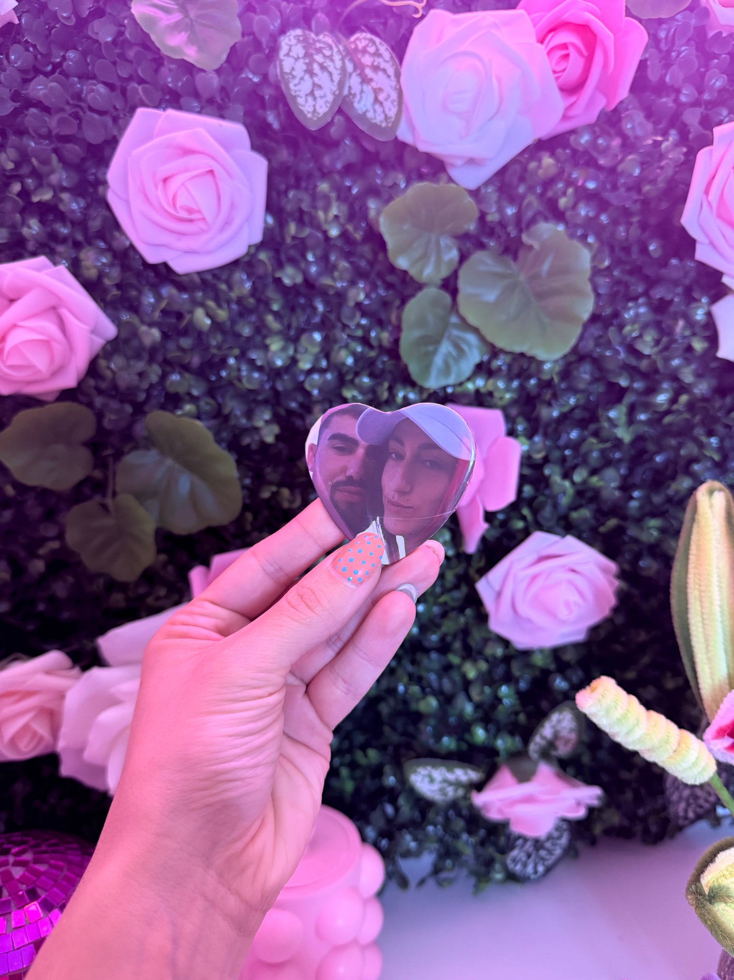 Customizable Heart Magnet