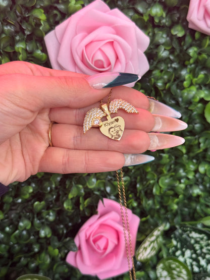 Necklace "Miss You"