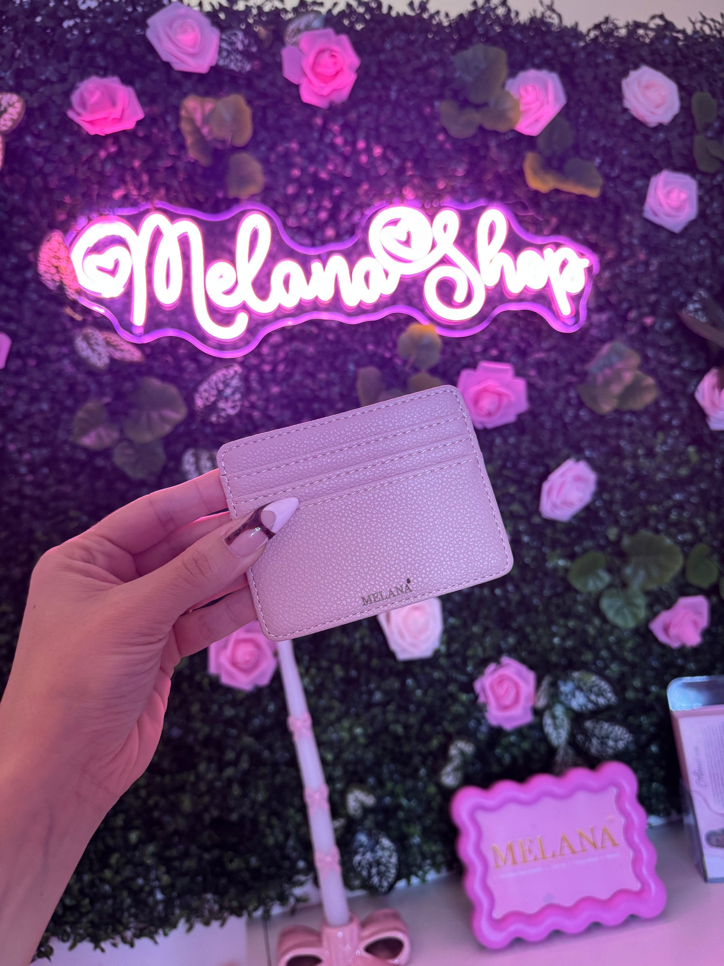 ✨ Personalized Mini Card Holder | Laser Engraved with Initials or Symbol 💫