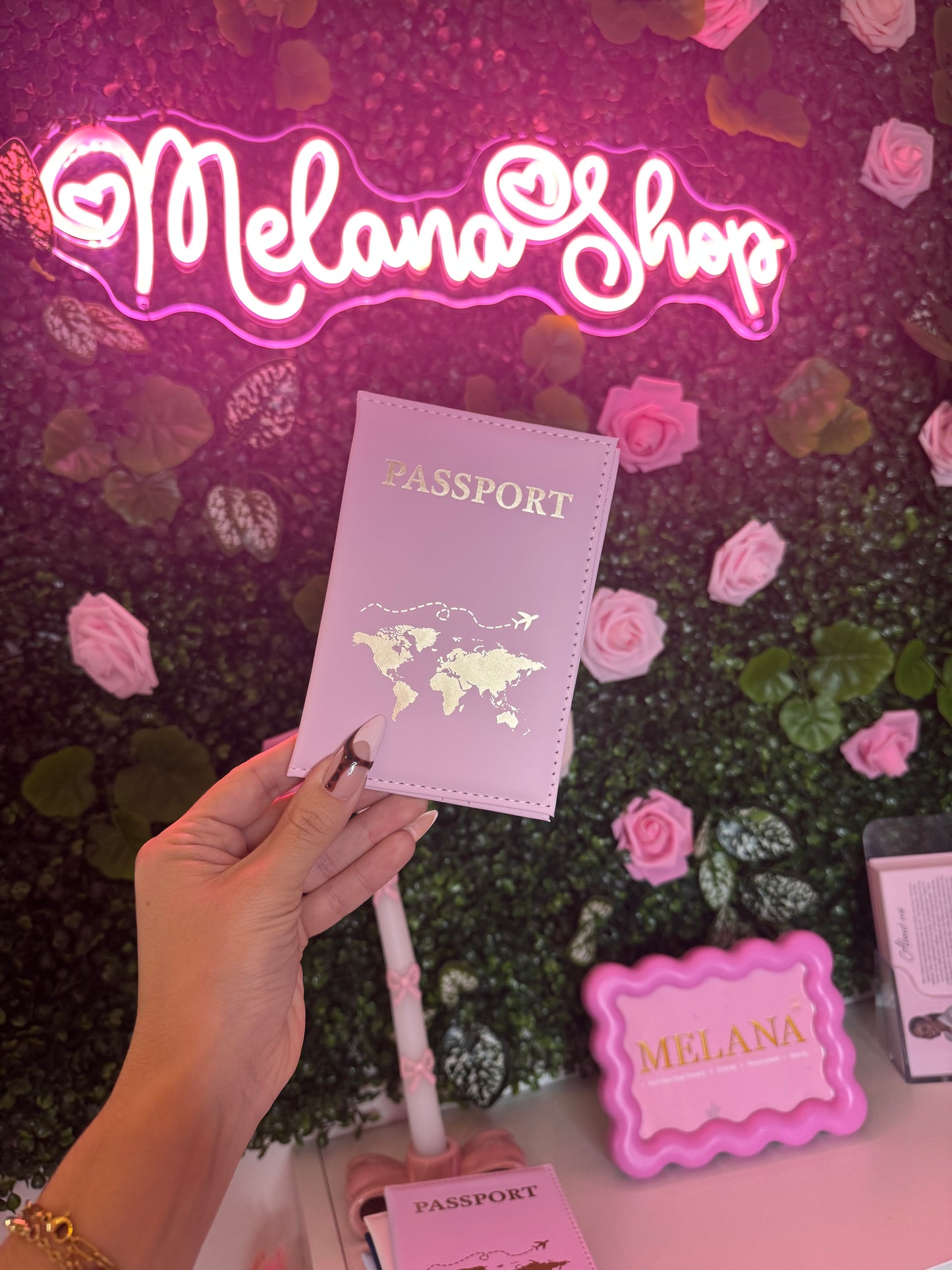 ✨ Personalized Passport Cover | Laser Engraved with Your Name & Symbol ✈️