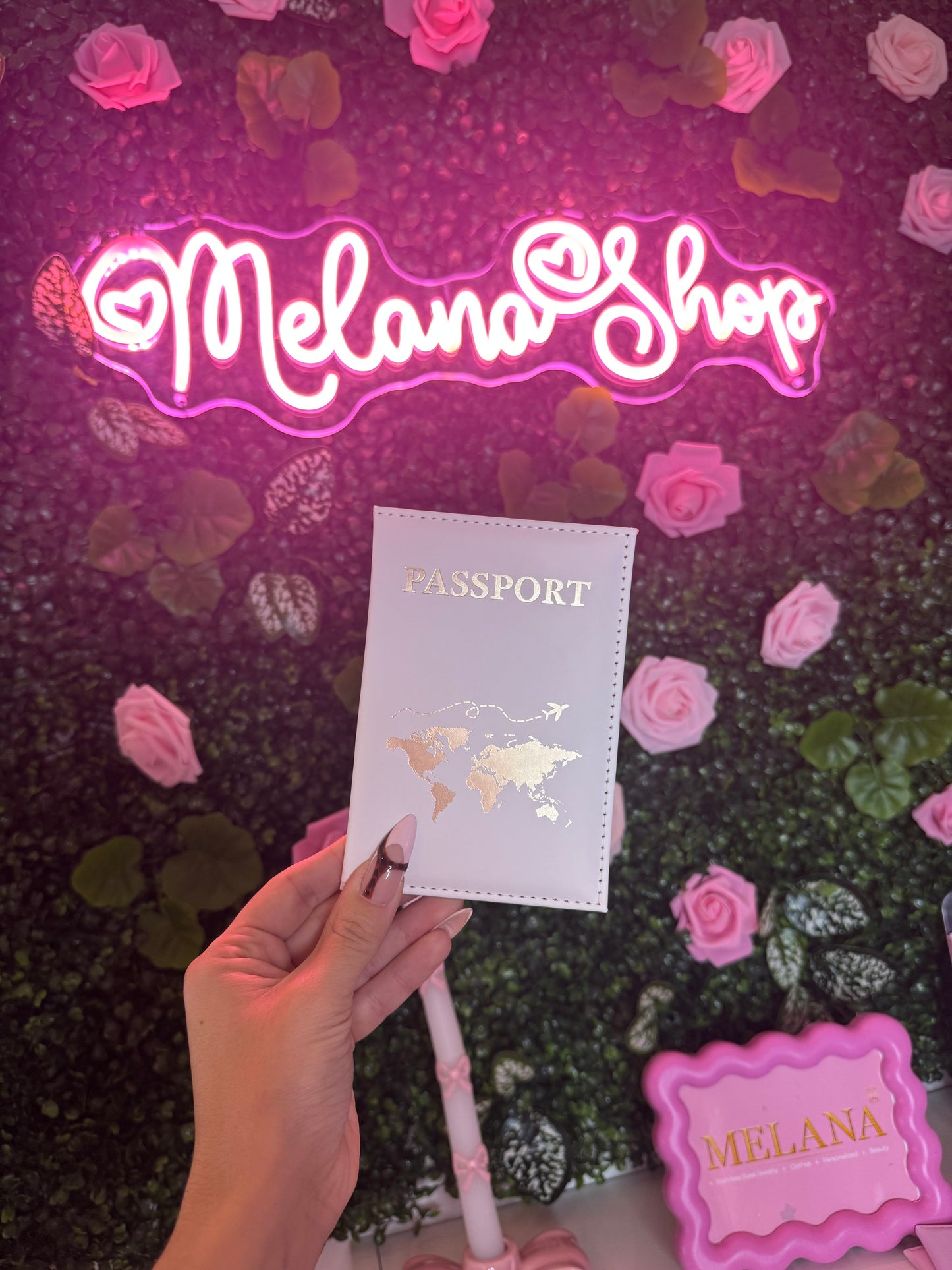 ✨ Personalized Passport Cover | Laser Engraved with Your Name & Symbol ✈️