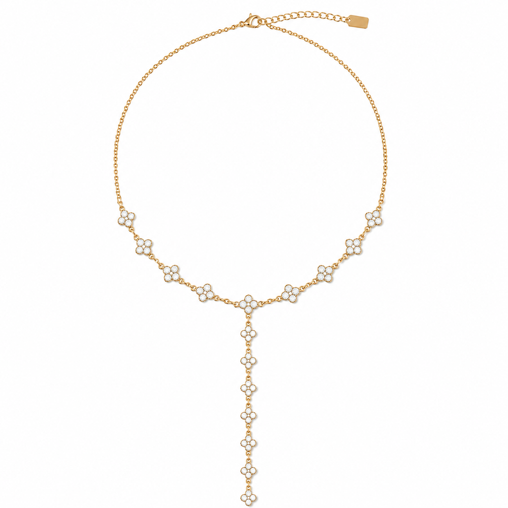 Necklace Y Bloom Gold