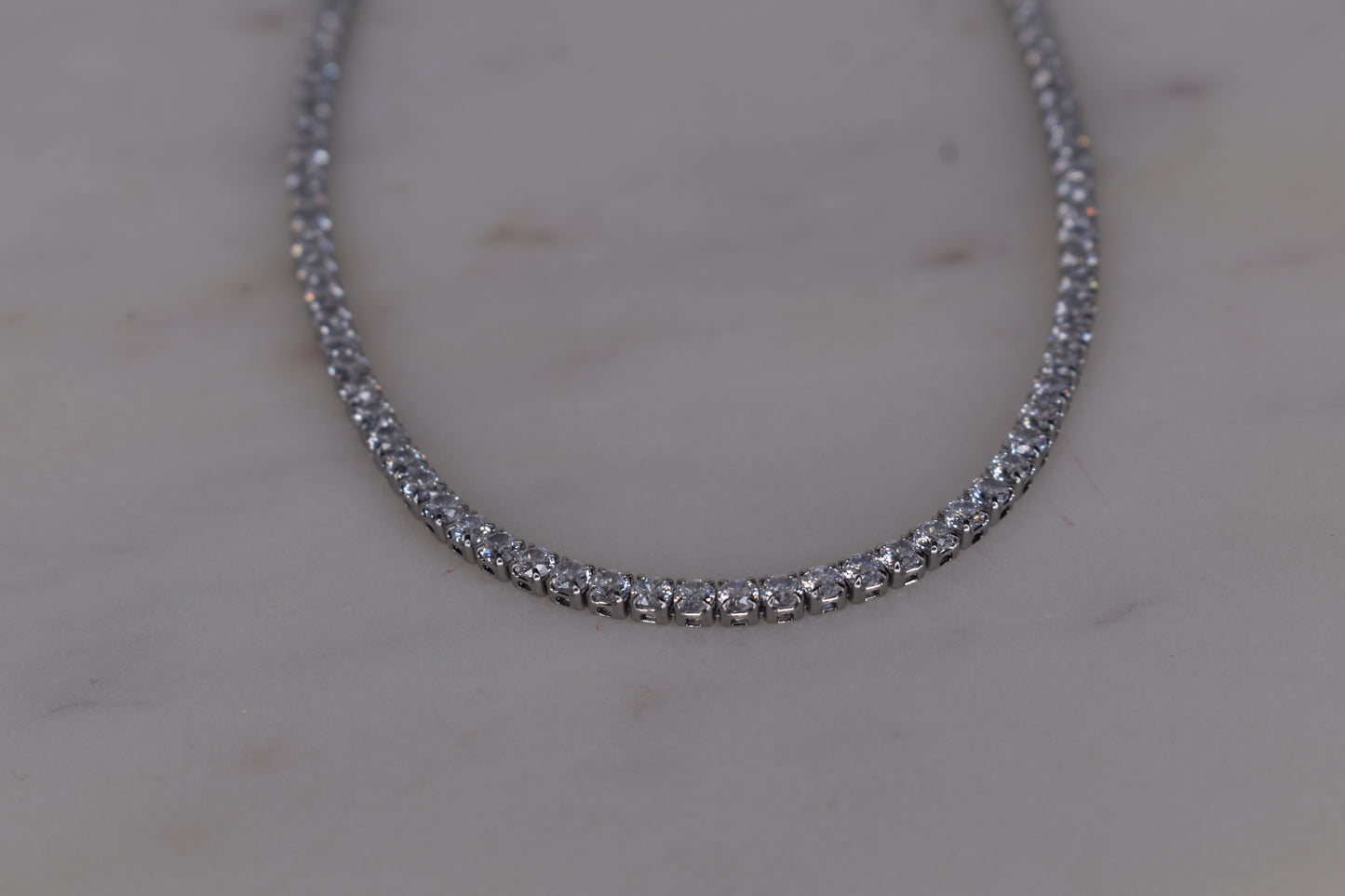 Necklace Tennis Silver