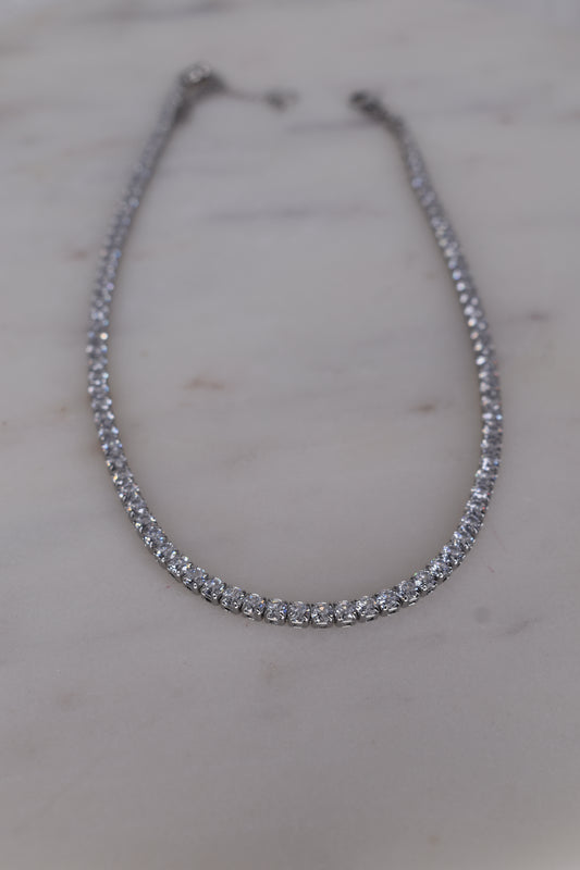 Necklace Tennis Silver