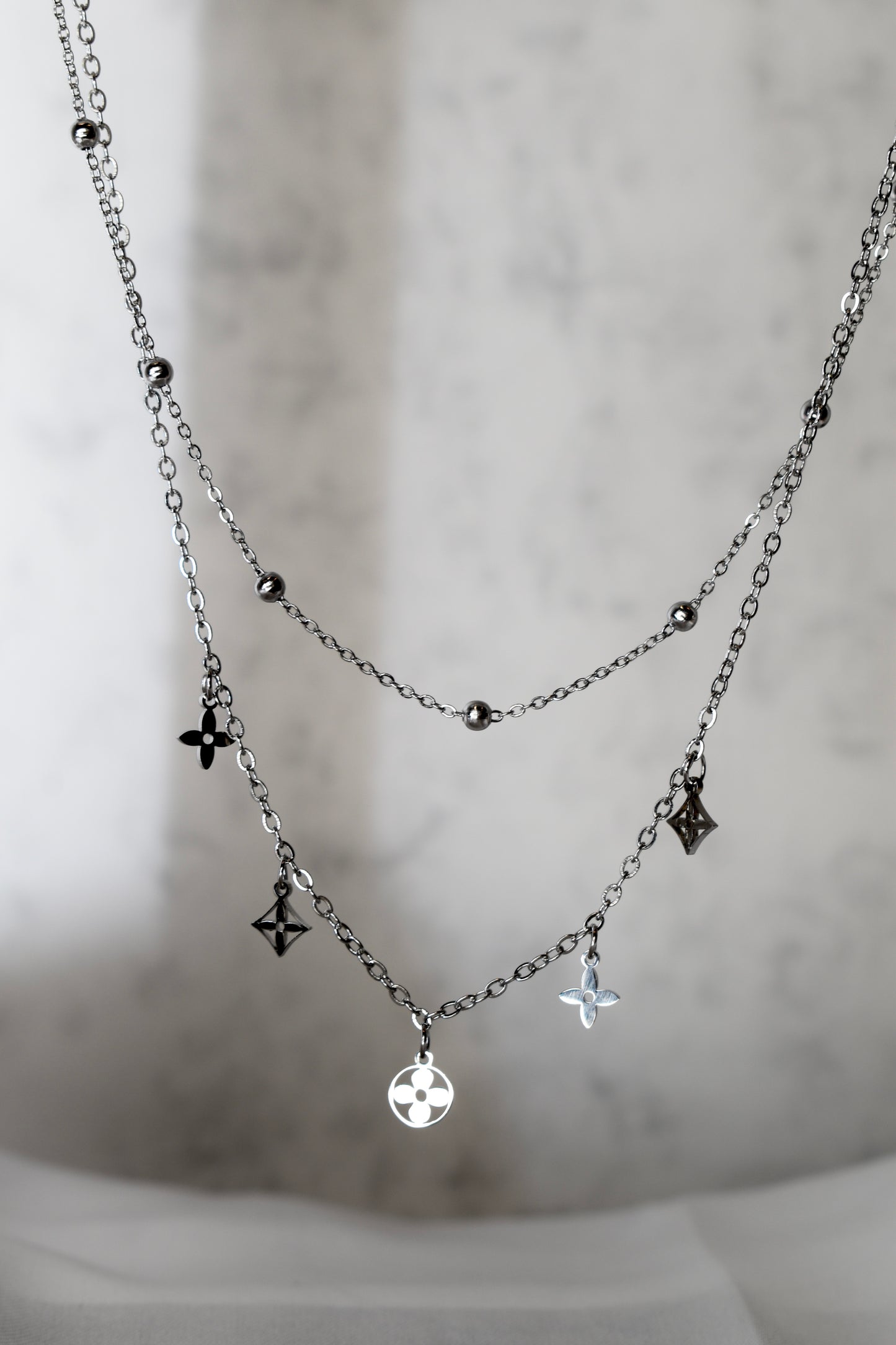 Necklace Petite Lux Silver