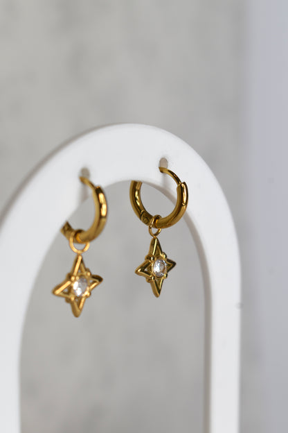 Earrings Saturno Gold