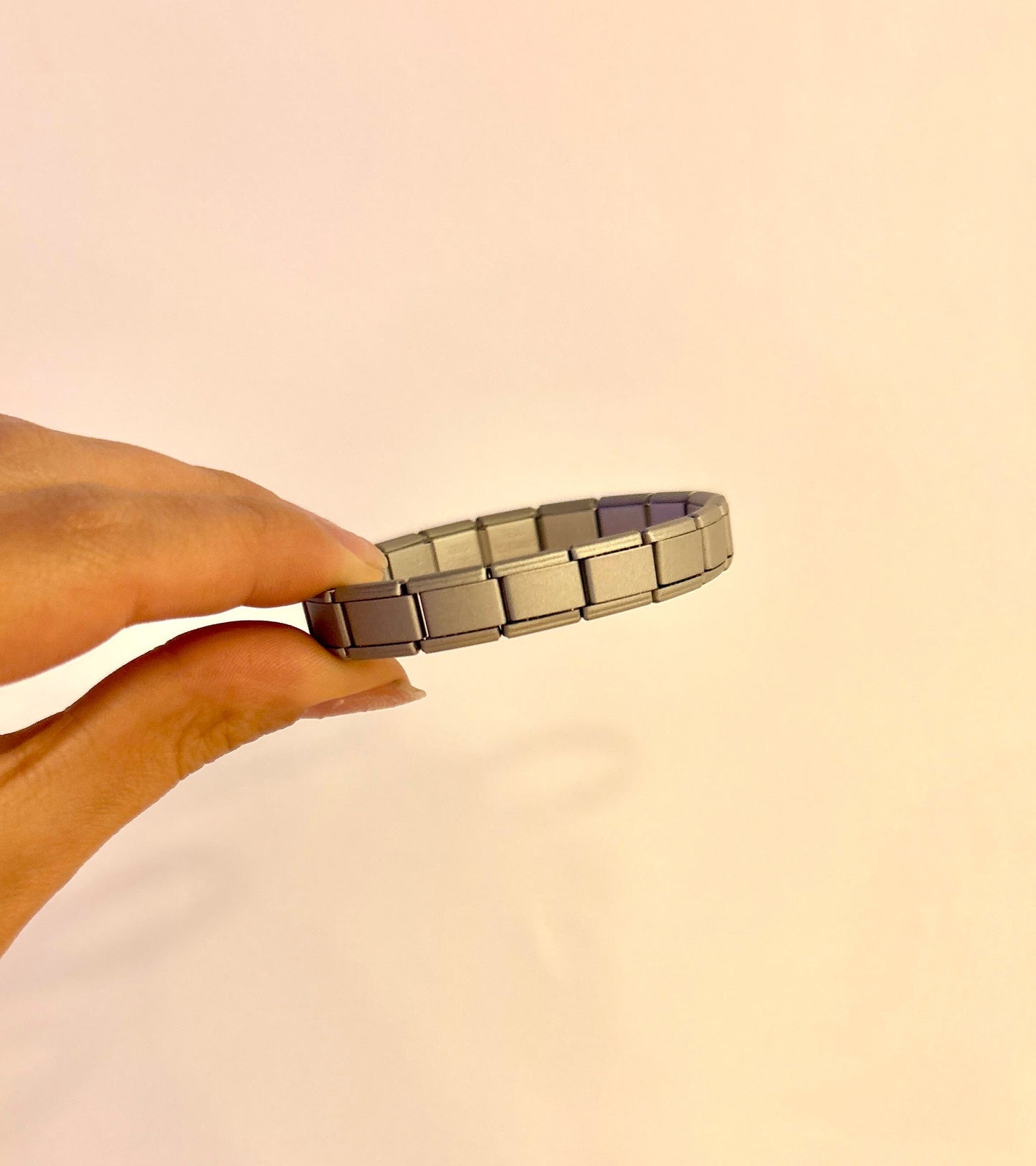 Silver Matt Italien Bracelet
